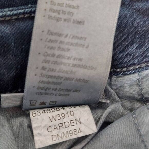 Paige Claudine Crop Jean Carden Dark Wash size 26 - Picture 14 of 14